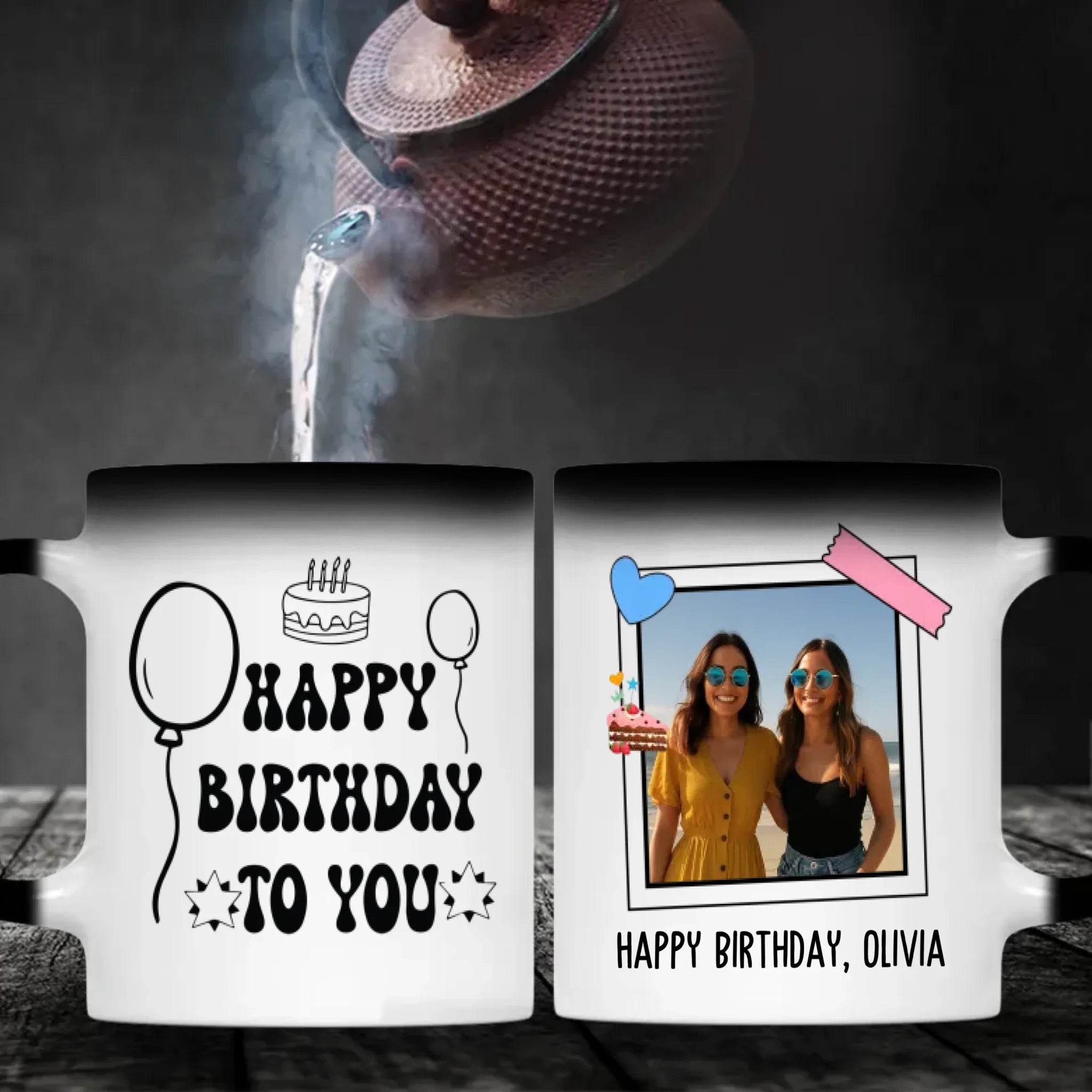 Happy Birthday to You Mug with Name – Personalised Mug – 89Prints