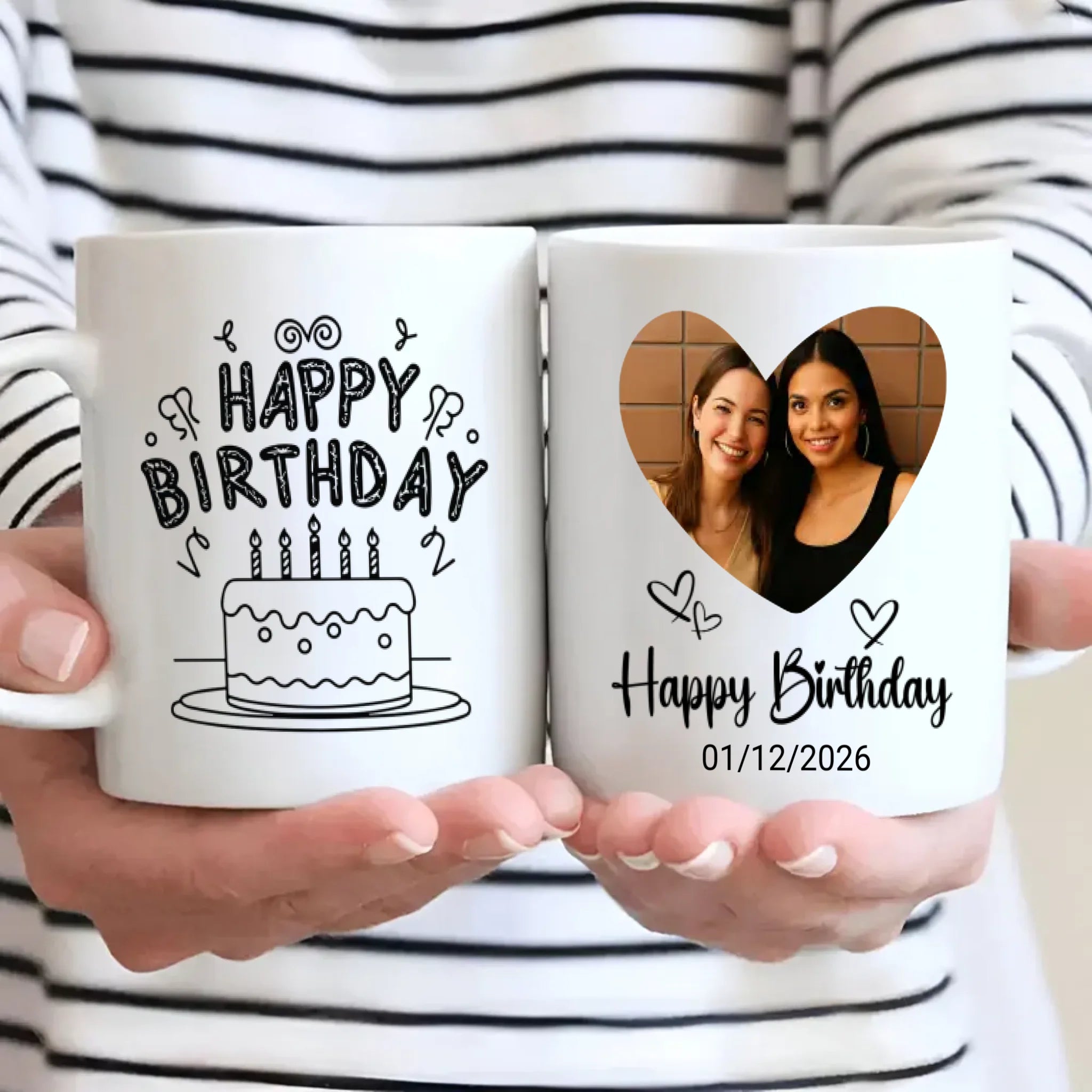 Sister Birthday Mug – Sweet Surprise Personalized Gift – 89Prints