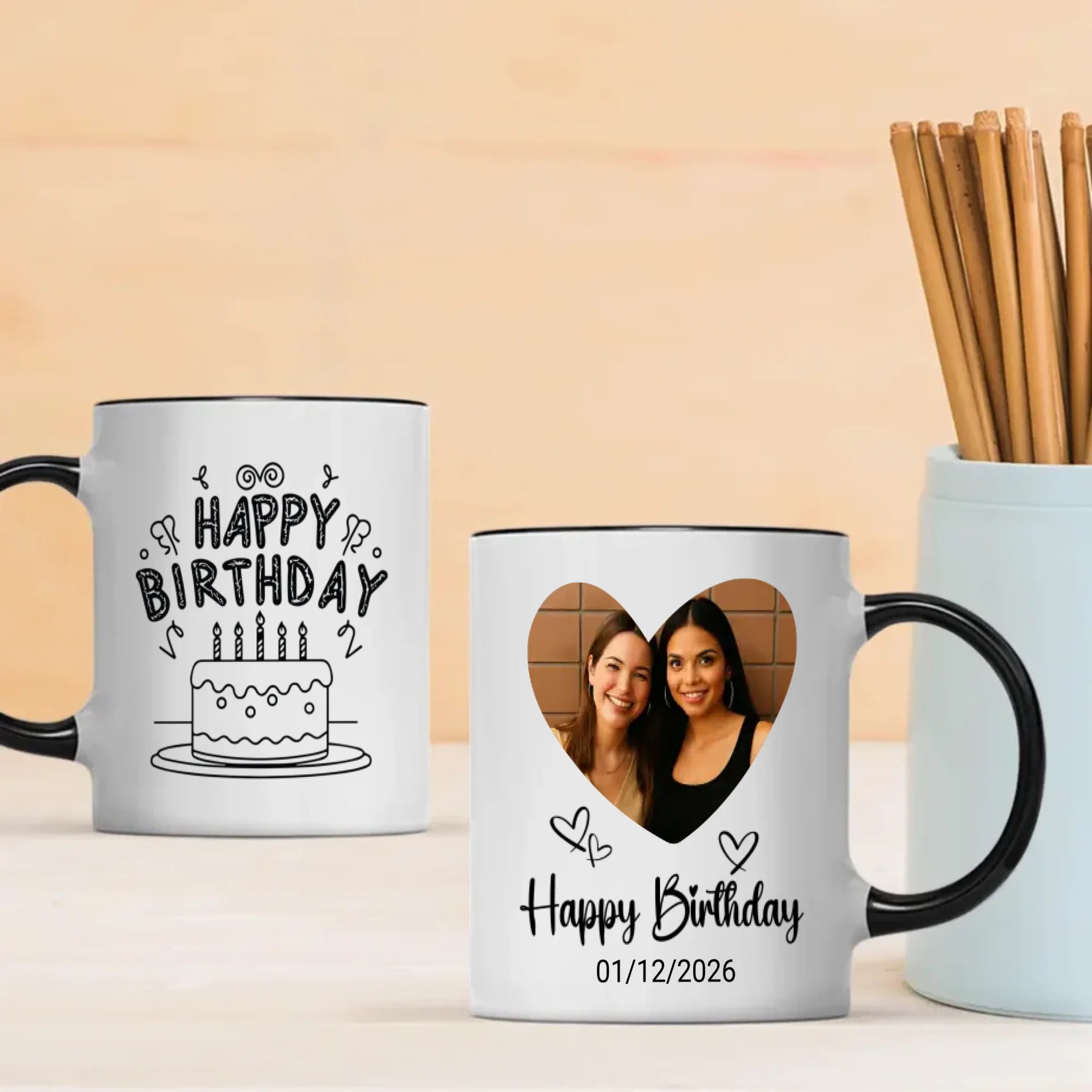 Sister Birthday Mug – Sweet Surprise Personalized Gift – 89Prints