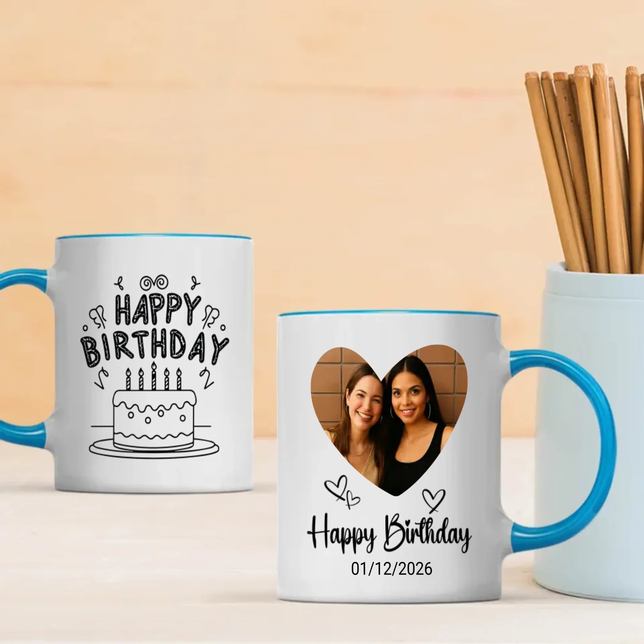 Sister Birthday Mug – Sweet Surprise Personalized Gift – 89Prints