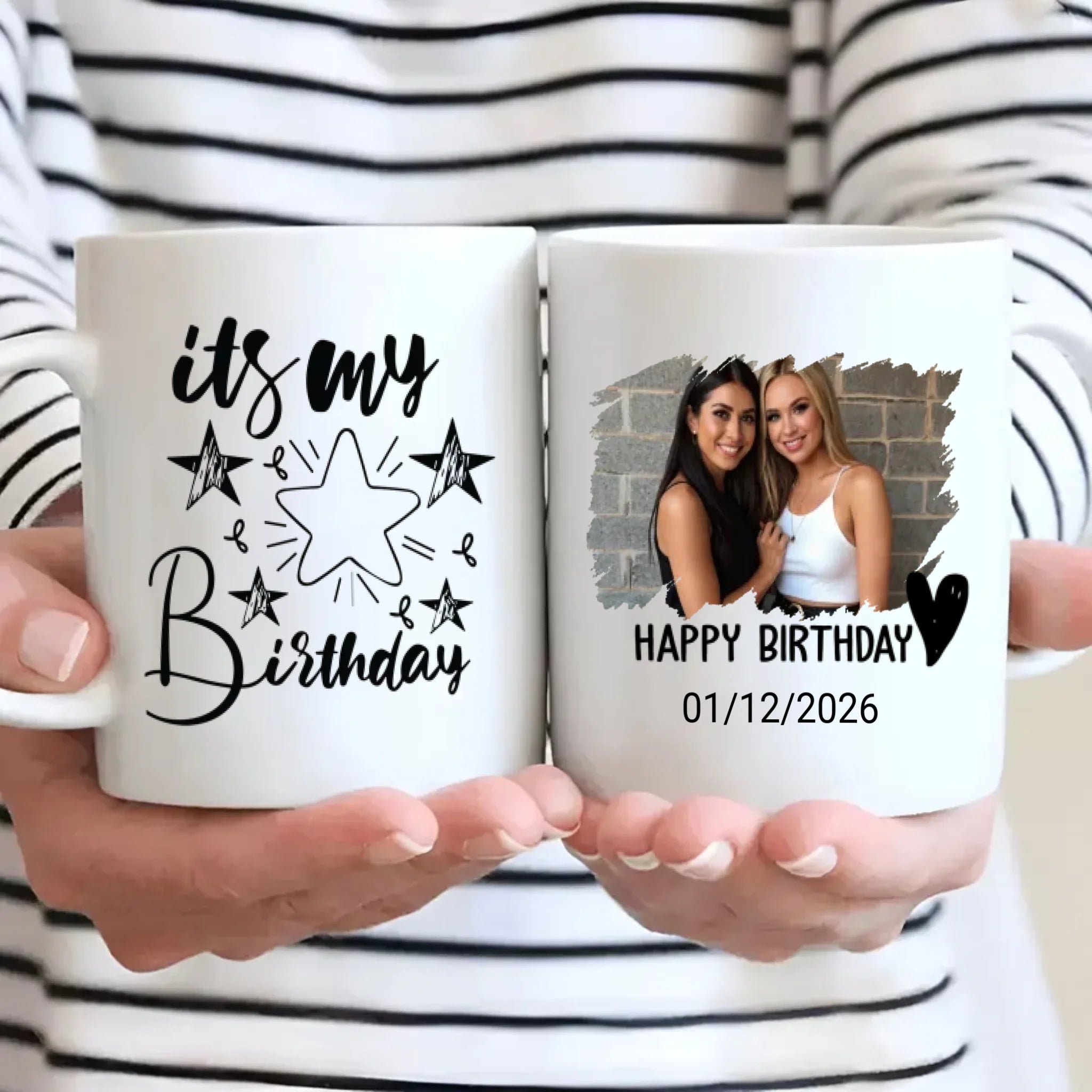 Personalised 21st Birthday Mug – “It’s My Birthday” – 89Prints