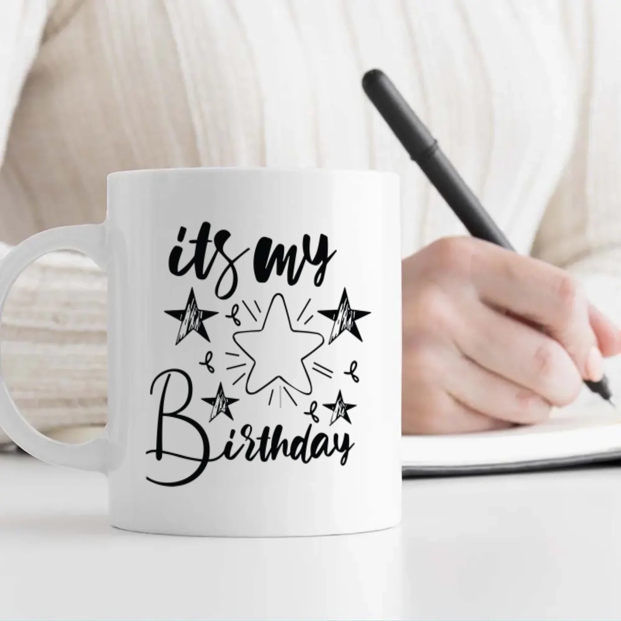 Personalised 21st Birthday Mug – “It’s My Birthday” – 89Prints