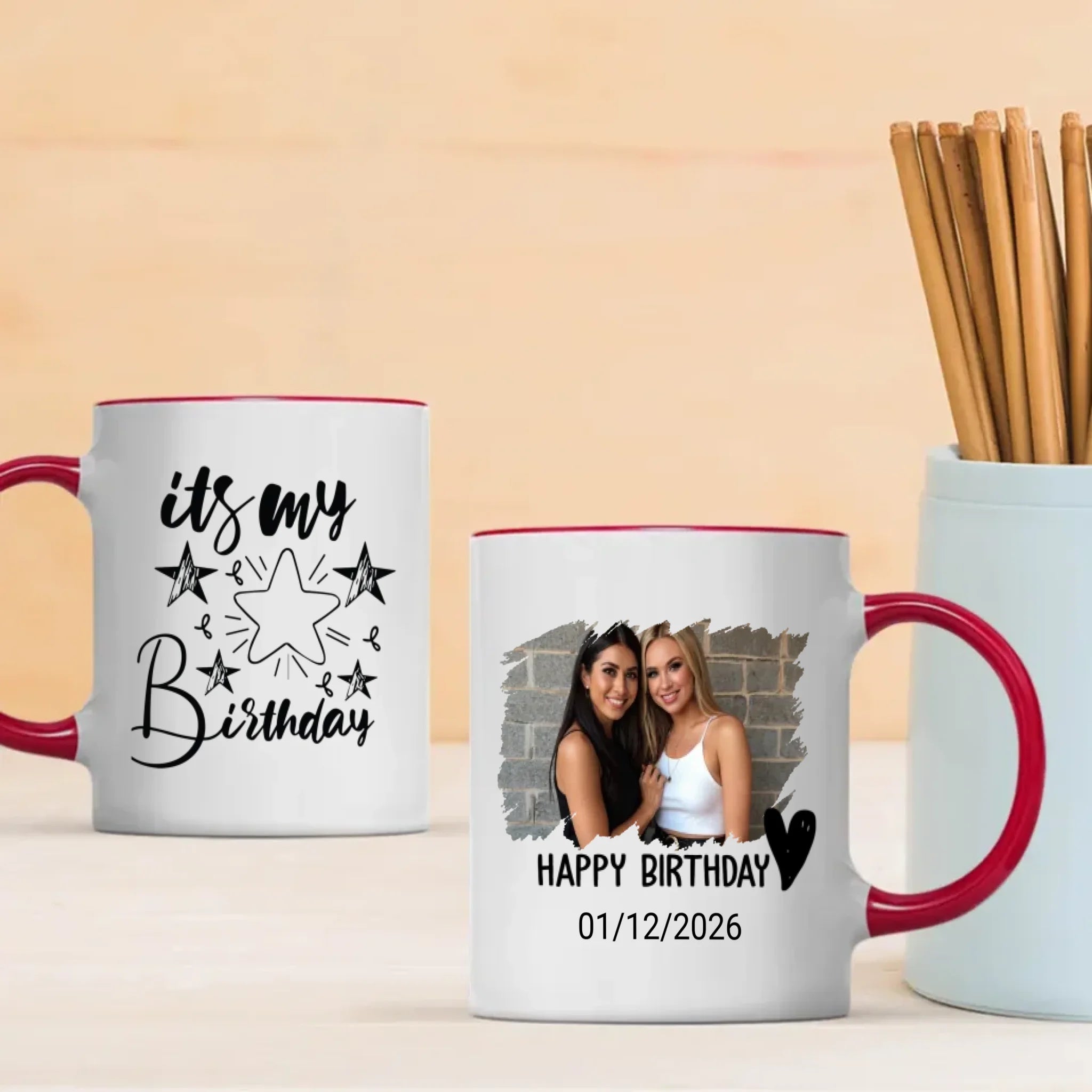 Personalised 21st Birthday Mug – “It’s My Birthday” – 89Prints