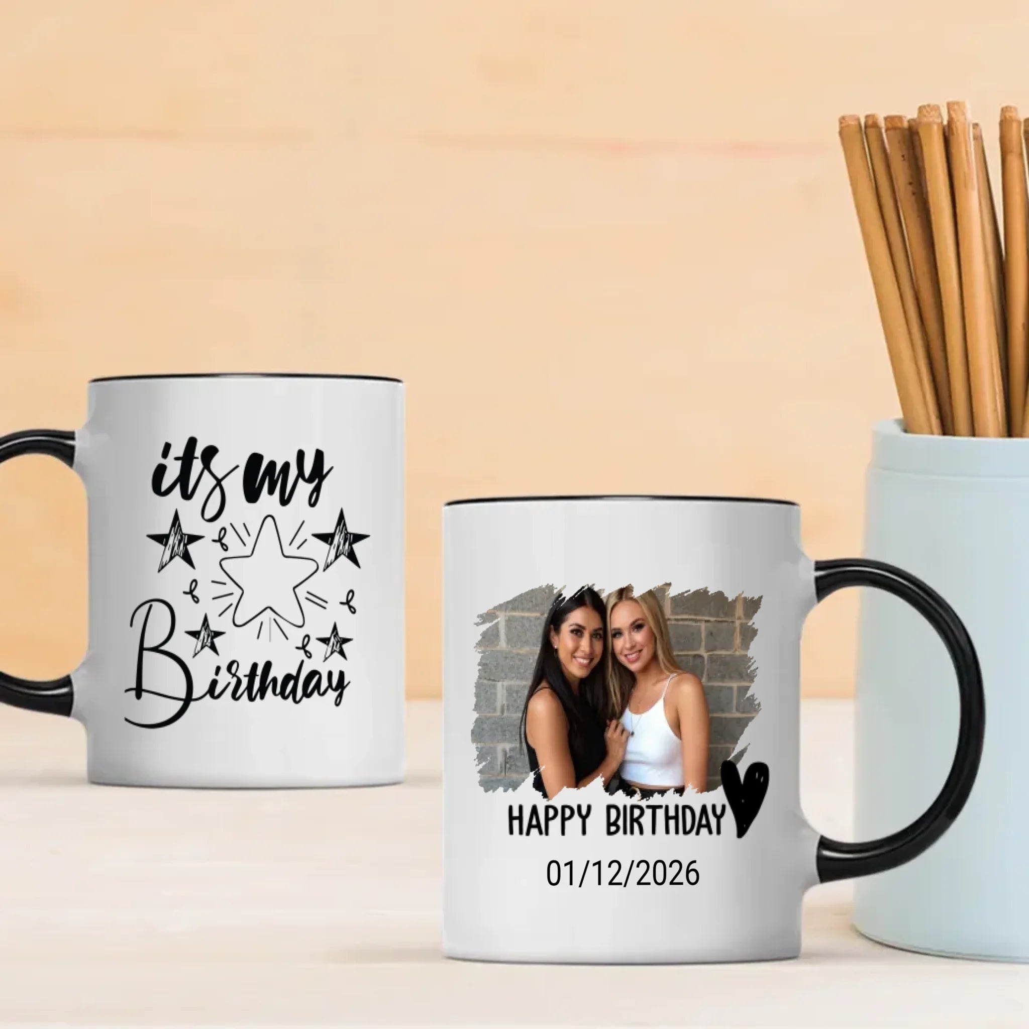 Personalised 21st Birthday Mug – “It’s My Birthday” – 89Prints