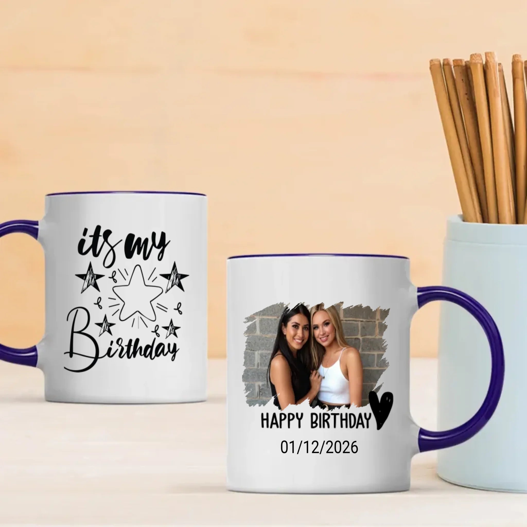 Personalised 21st Birthday Mug – “It’s My Birthday” – 89Prints
