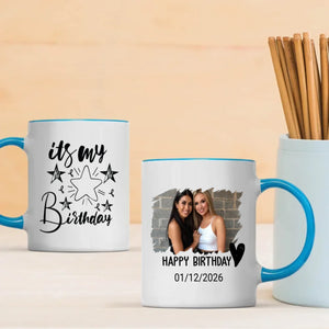 Personalised 21st Birthday Mug – “It’s My Birthday” – 89Prints
