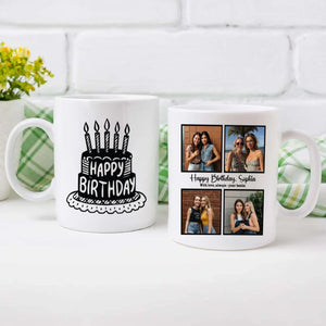 Best Friend Birthday Mug – With Love, Always – Your Bestie – 89Prints