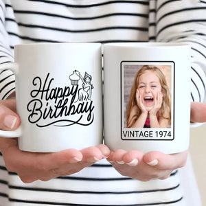 Vintage Birthday Mug Party Giveaways –89Prints
