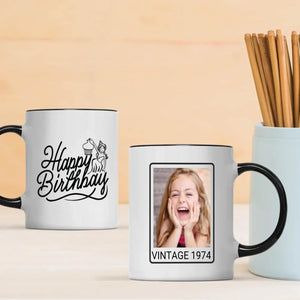 Vintage Birthday Mug Party Giveaways –89Prints