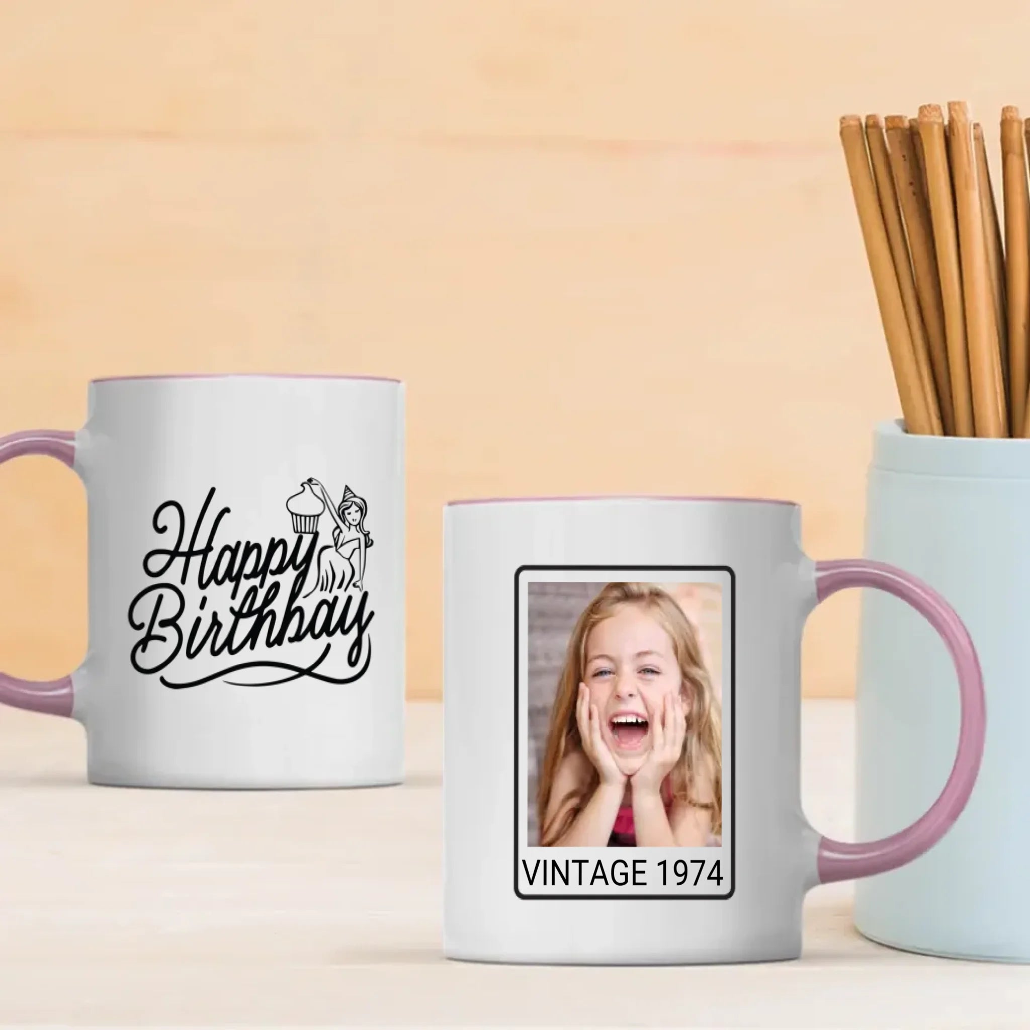 Vintage Birthday Mug Party Giveaways –89Prints