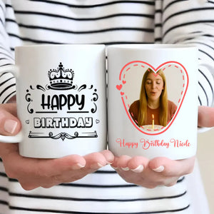 Happy Birthday Mug – Personalised Gift – 89Prints