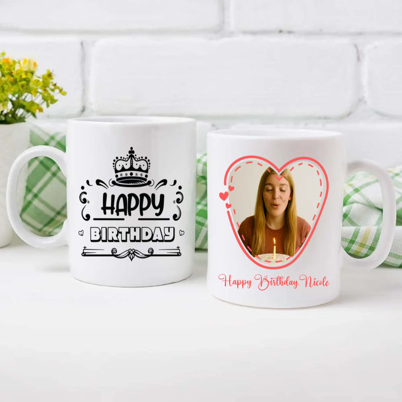 Happy Birthday Mug – Personalised Gift – 89Prints
