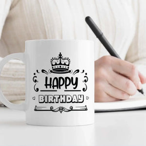 Happy Birthday Mug – Personalised Gift – 89Prints