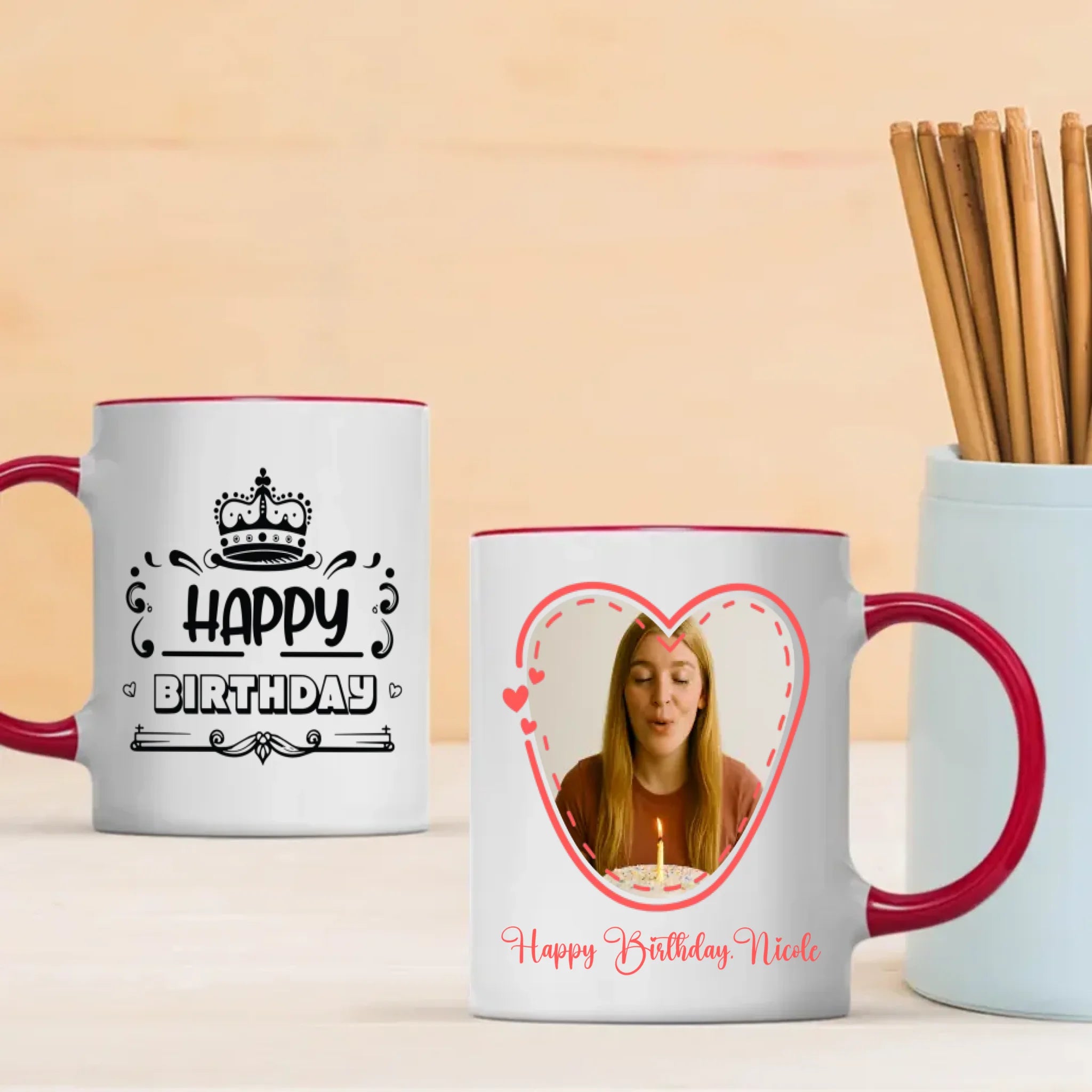 Happy Birthday Mug – Personalised Gift – 89Prints