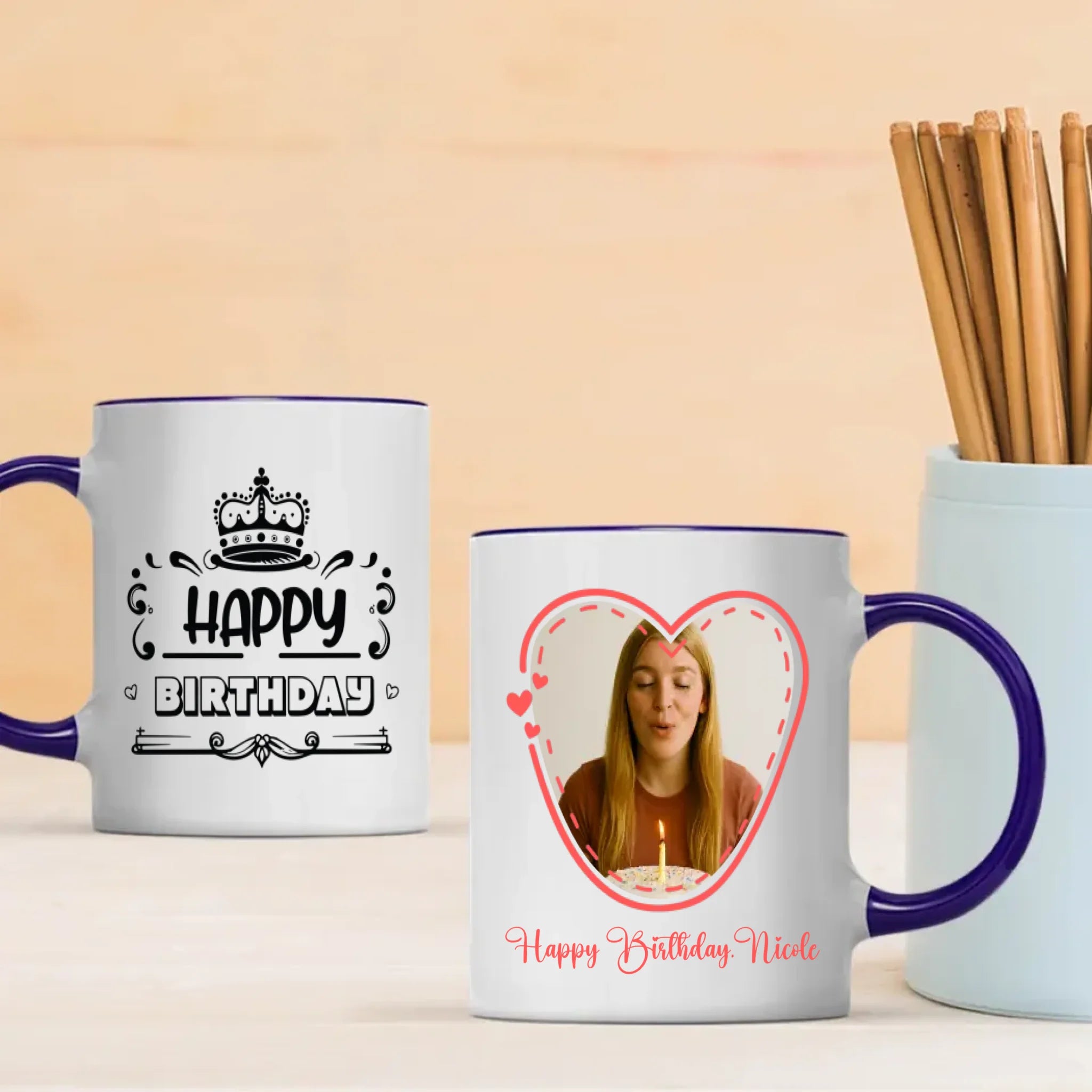 Happy Birthday Mug – Personalised Gift – 89Prints