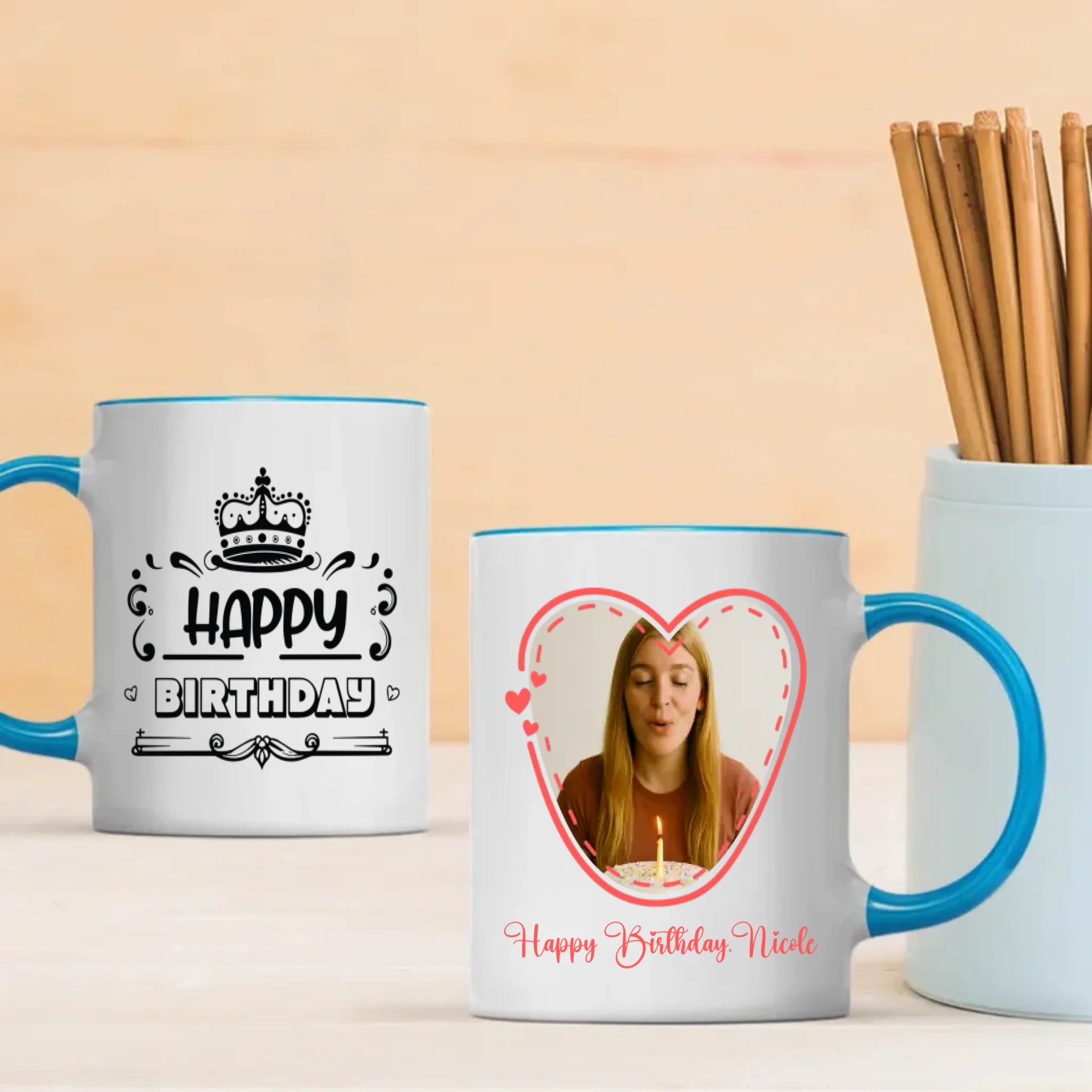 Happy Birthday Mug – Personalised Gift – 89Prints