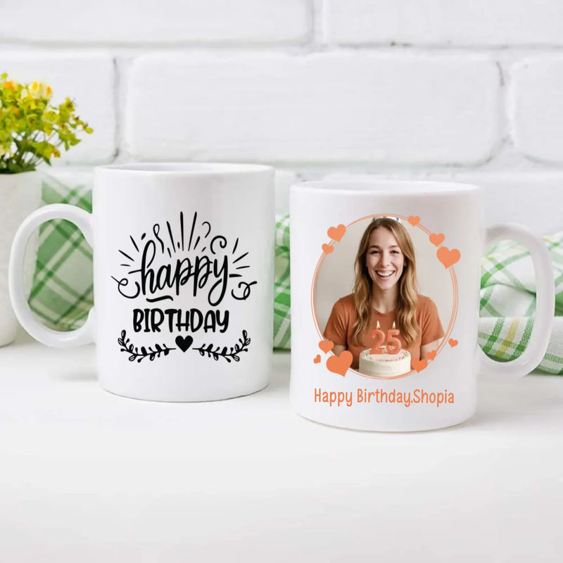 Personalised Birthday Mugs – Custom Happy Birthday Mug with Name – 89Prints