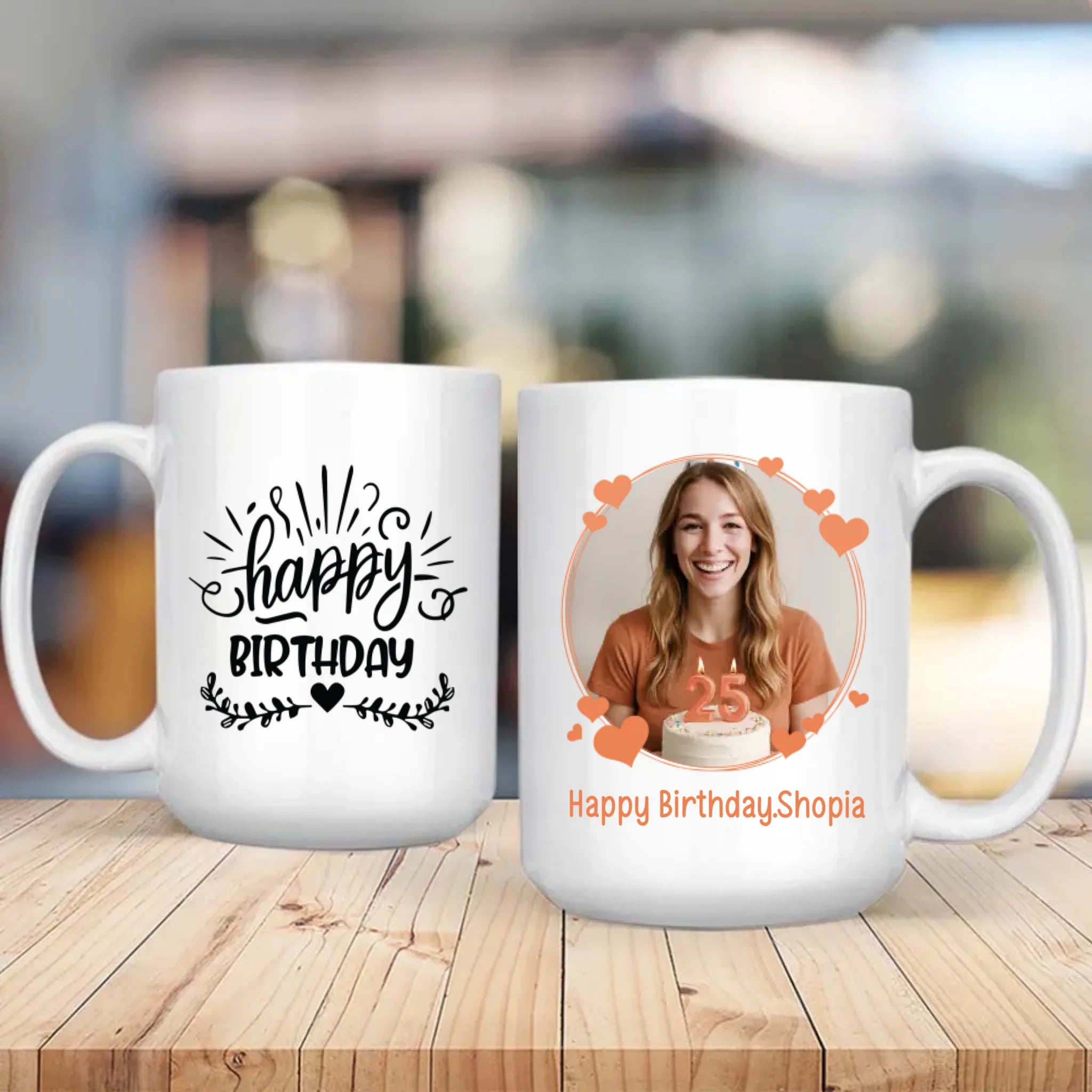 Personalised Birthday Mugs – Custom Happy Birthday Mug with Name – 89Prints