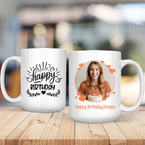 Personalised Birthday Mugs – Custom Happy Birthday Mug with Name – 89Prints