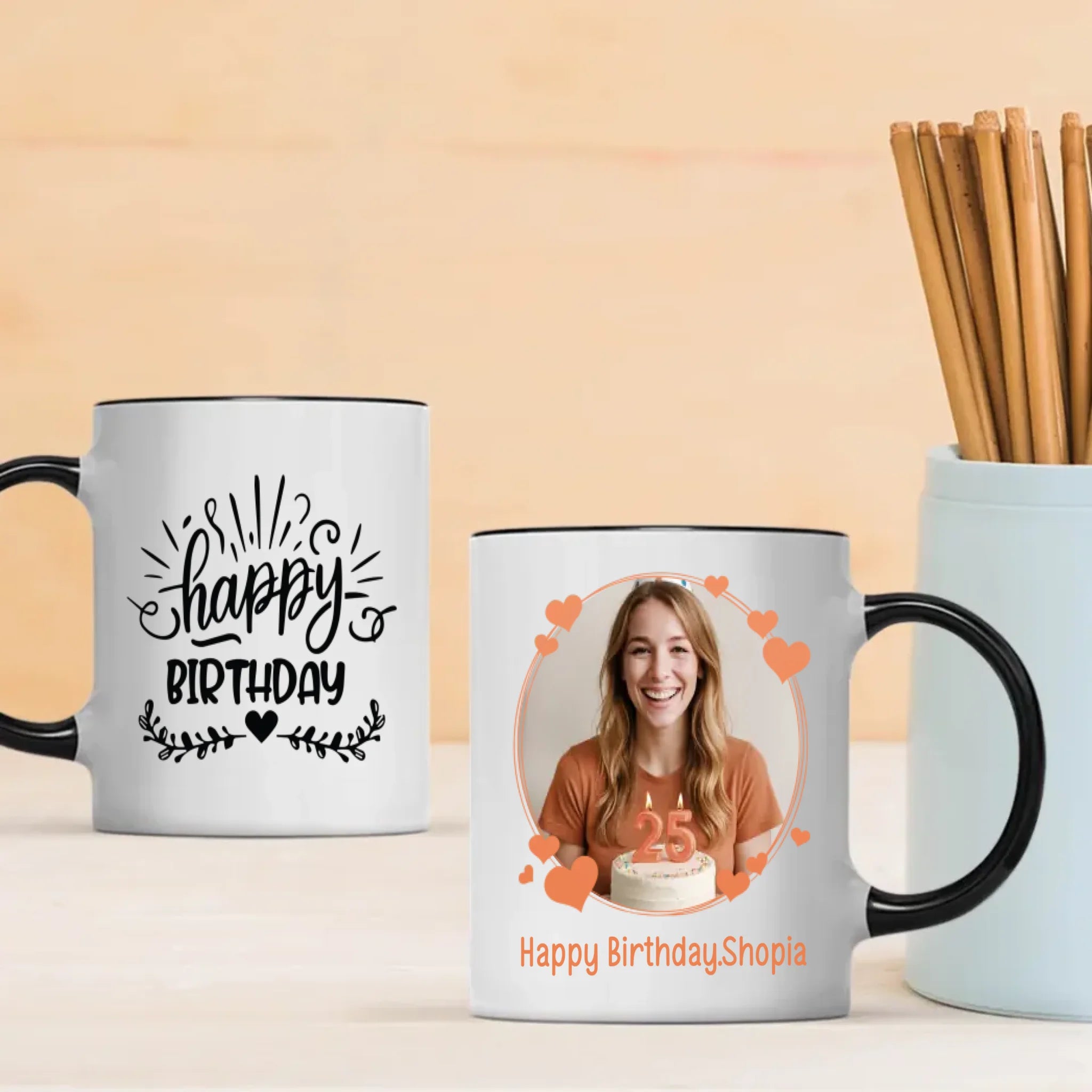 Personalised Birthday Mugs – Custom Happy Birthday Mug with Name – 89Prints