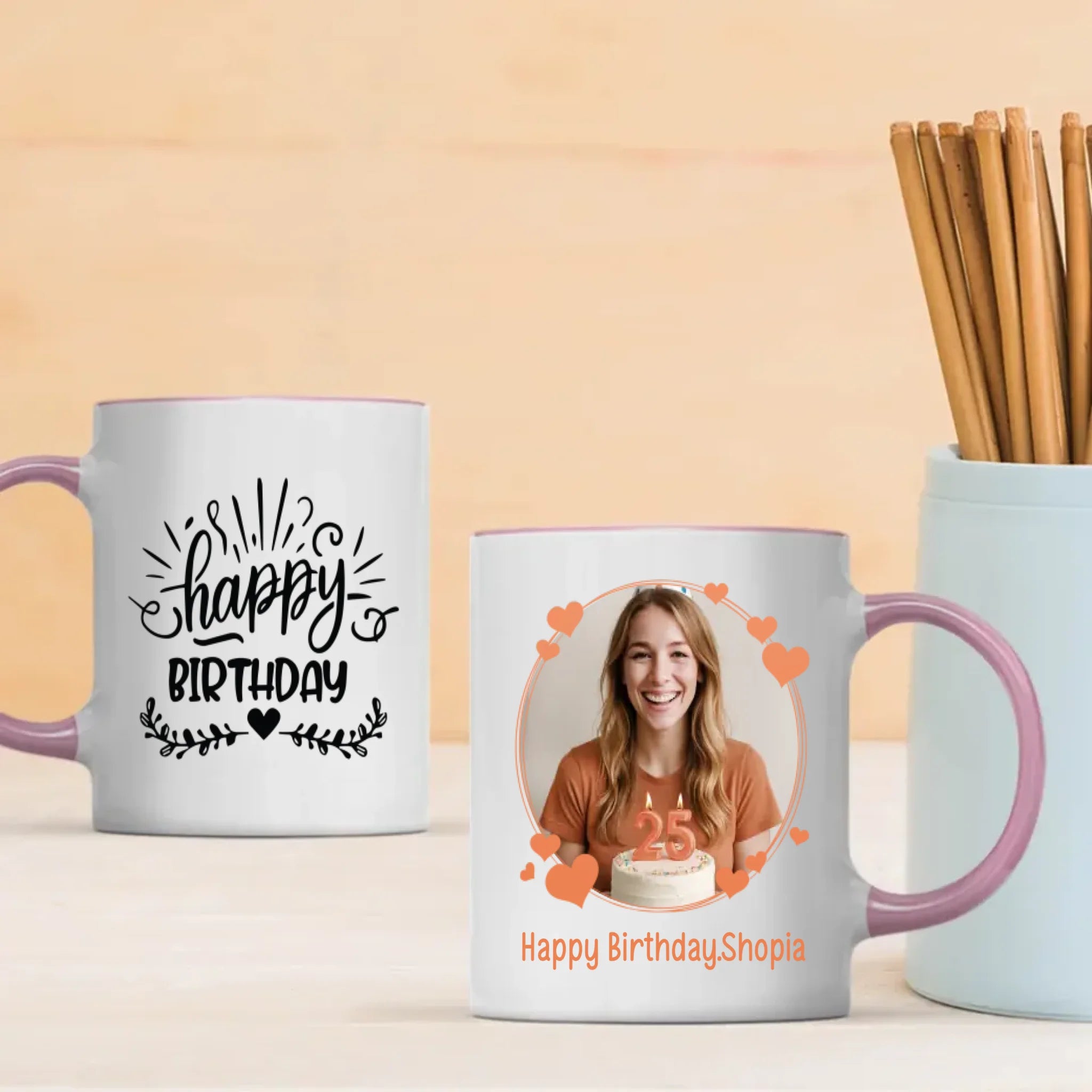 Personalised Birthday Mugs – Custom Happy Birthday Mug with Name – 89Prints