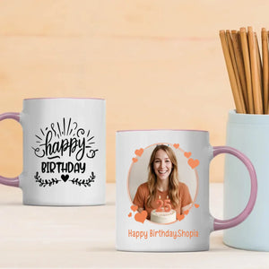 Personalised Birthday Mugs – Custom Happy Birthday Mug with Name – 89Prints