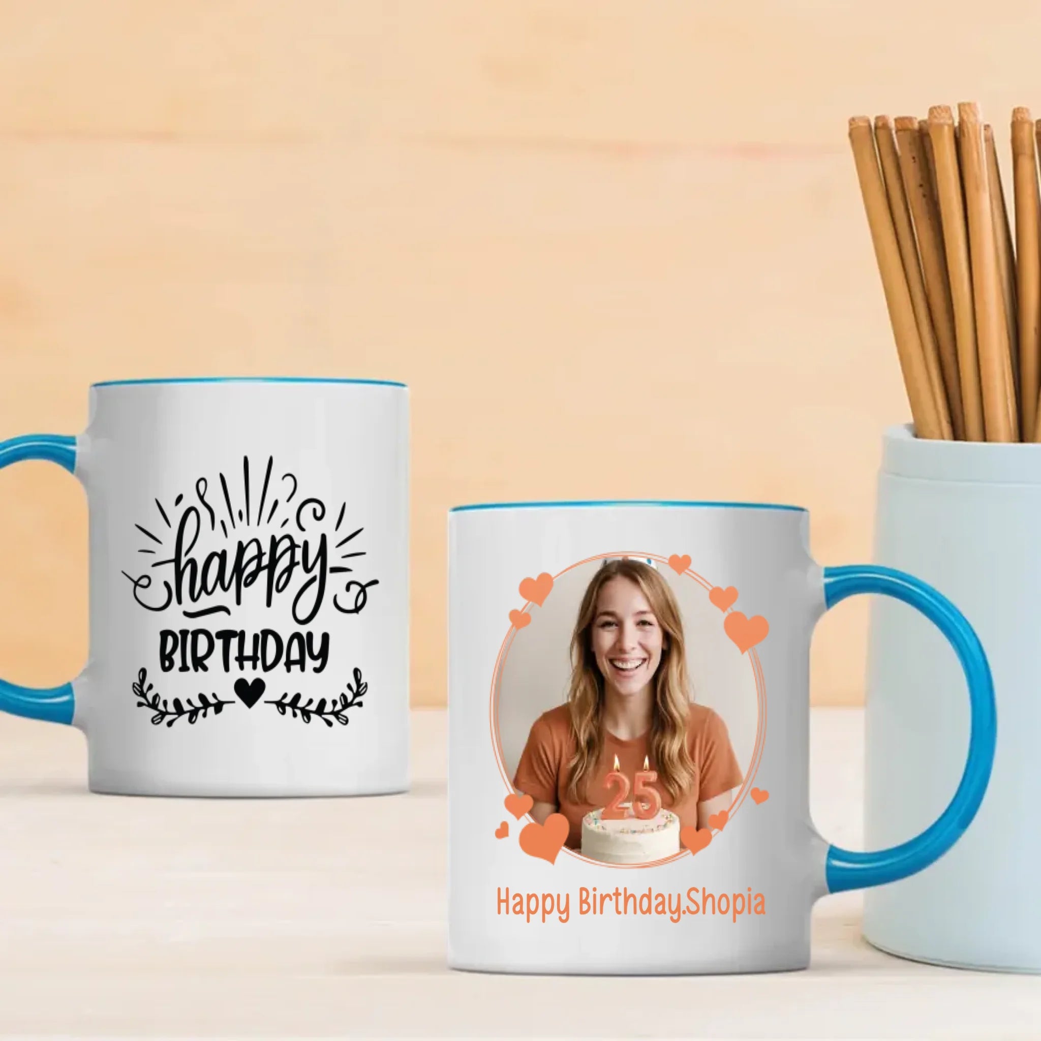 Personalised Birthday Mugs – Custom Happy Birthday Mug with Name – 89Prints