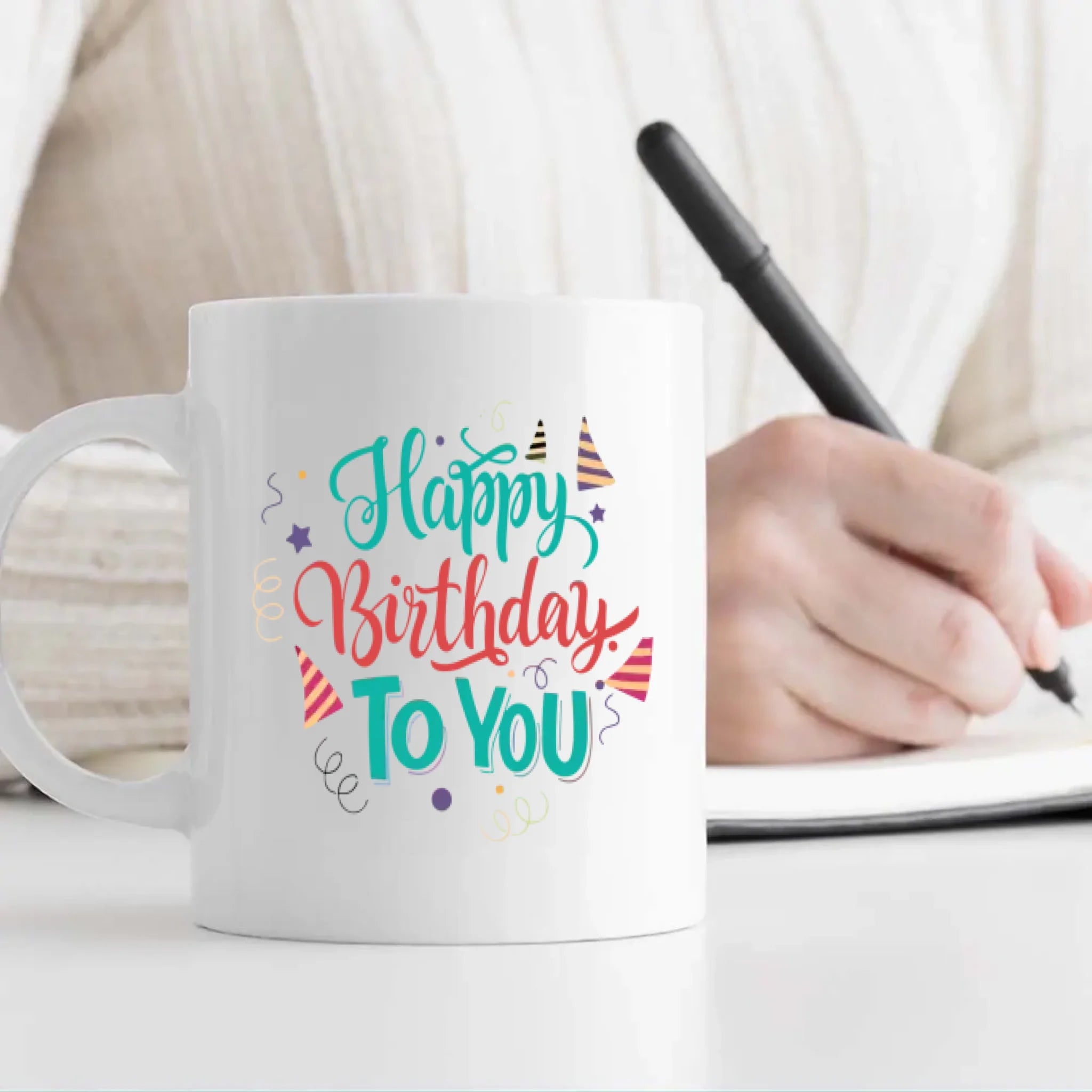 Happy 25th Birthday Mug – Personalised Gift Cup –89Prints