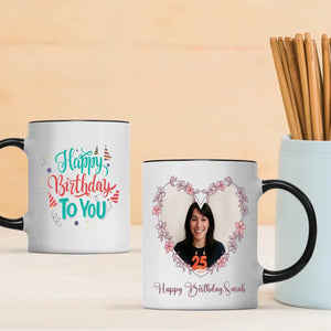 Happy 25th Birthday Mug – Personalised Gift Cup –89Prints