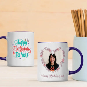 Happy 25th Birthday Mug – Personalised Gift Cup –89Prints