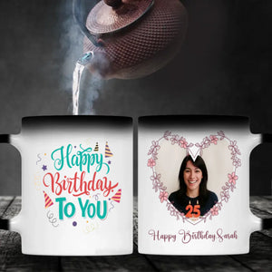 Happy 25th Birthday Mug – Personalised Gift Cup –89Prints