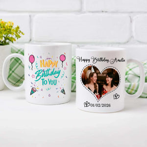 Happy Sweet 25 Birthday Mug – Personalized Elegant Gift for Milestone Celebration – 89Prints
