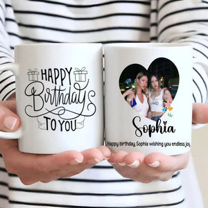 Mug Custom Happy Birthday – Unique Presents for Coffee Lovers - 89Prints