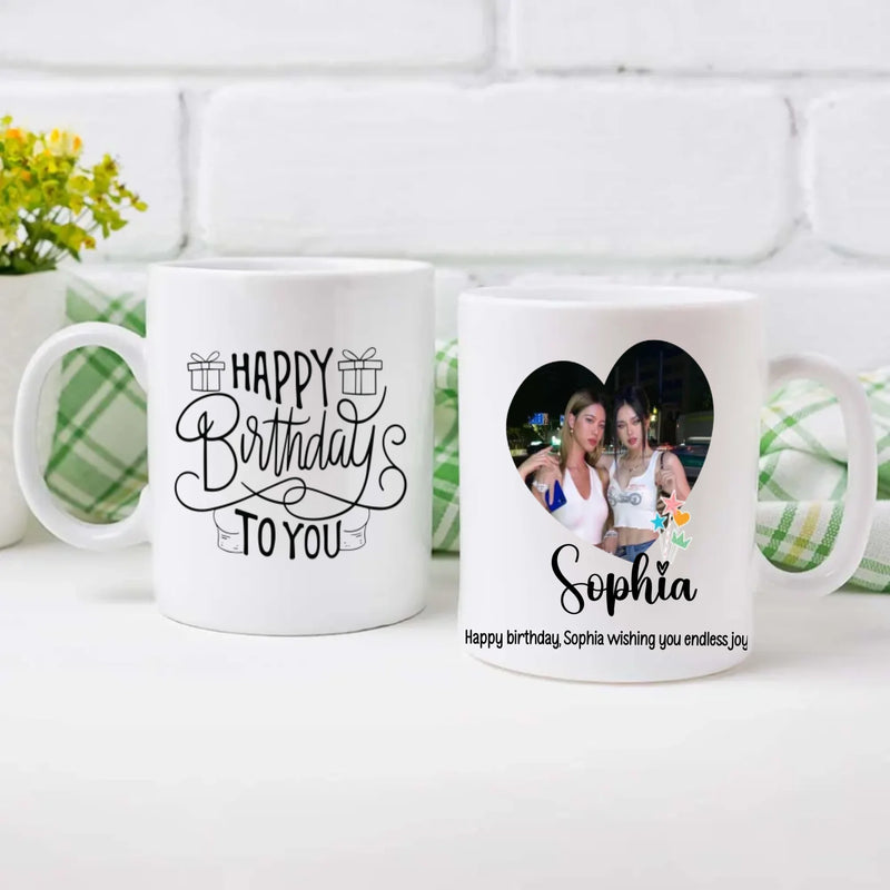 Mug Custom Happy Birthday – Unique Presents for Coffee Lovers - 89Prints