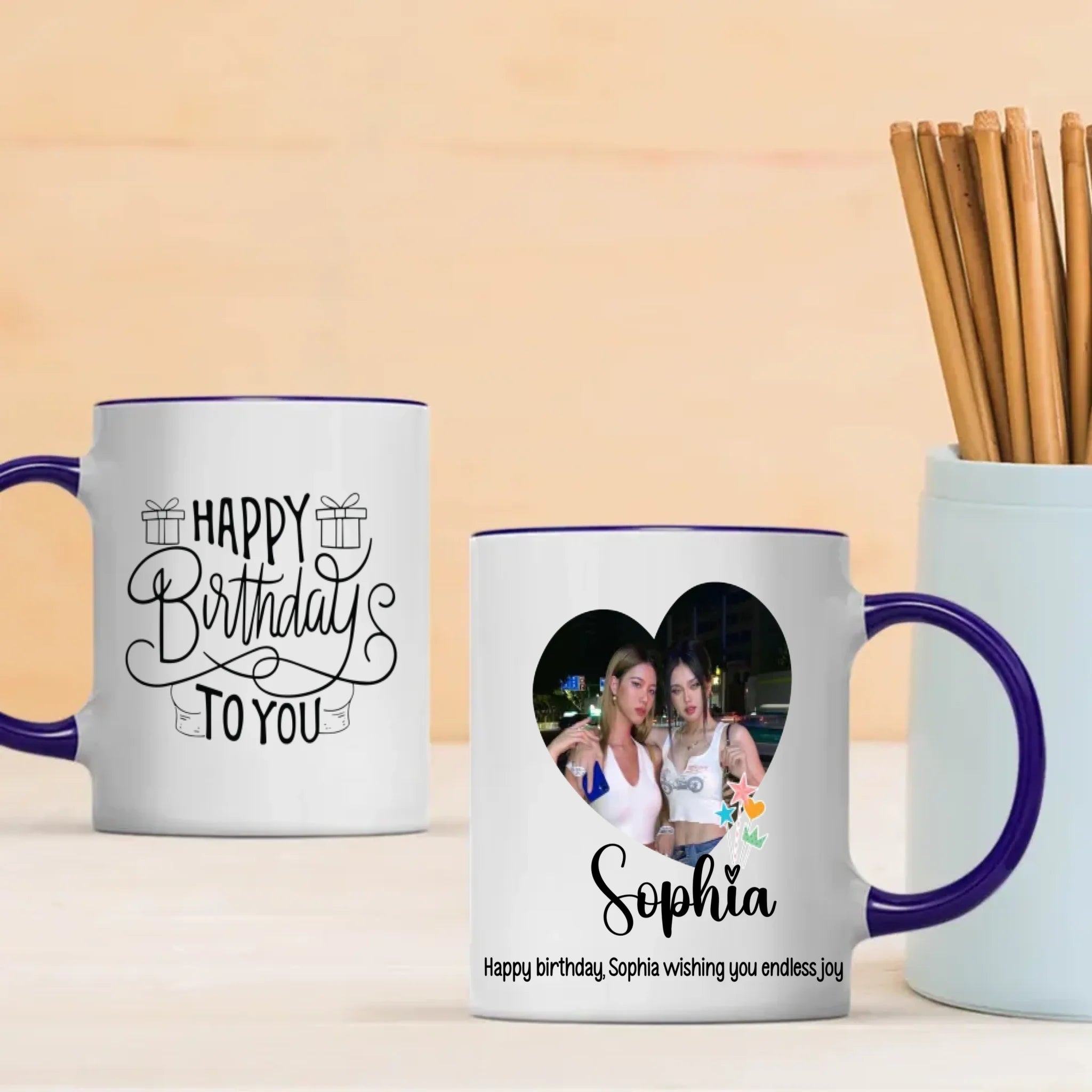Mug Custom Happy Birthday – Unique Presents for Coffee Lovers - 89Prints