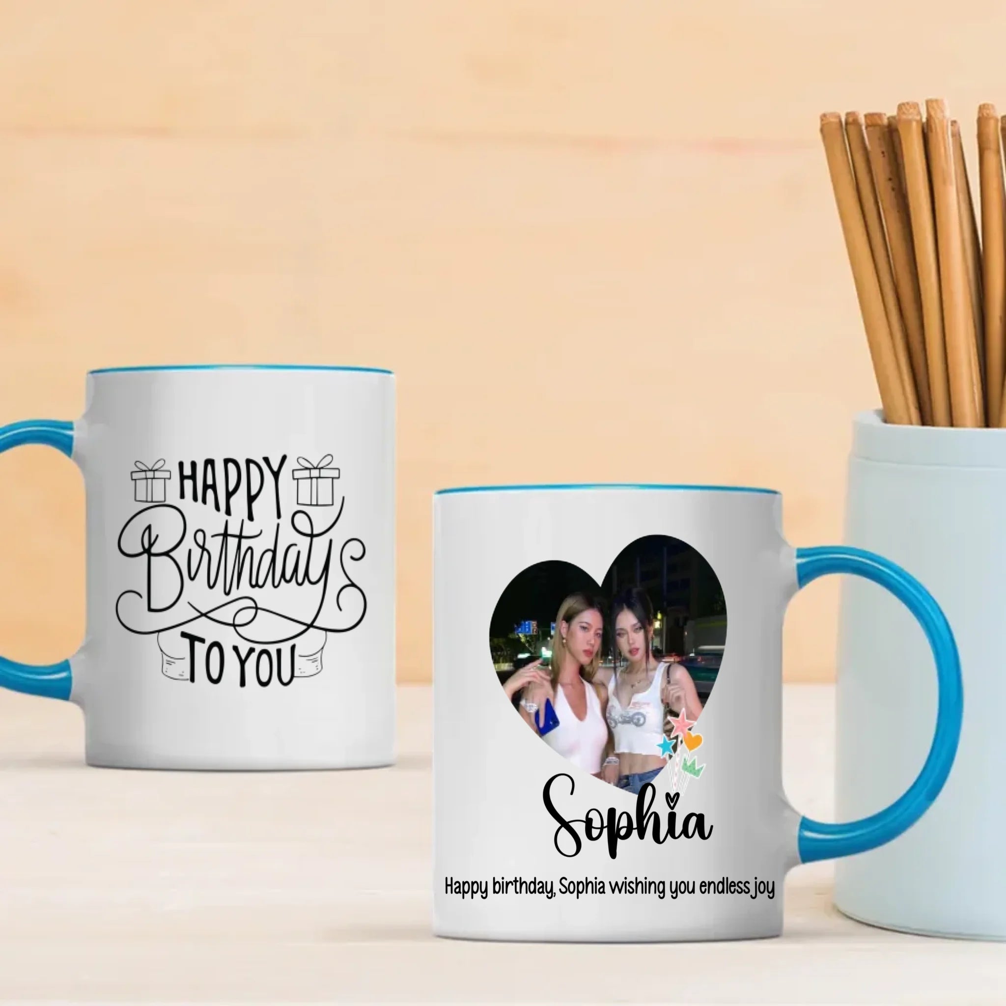 Mug Custom Happy Birthday – Unique Presents for Coffee Lovers - 89Prints