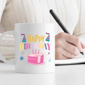 Happy Birthday Coffee Mug – Make Them Smile Every Morning - 89Prints