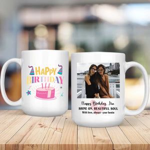 Happy Birthday Coffee Mug – Make Them Smile Every Morning - 89Prints