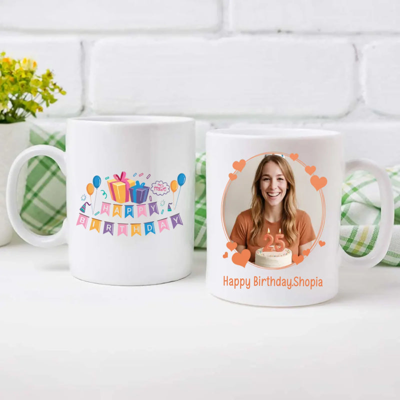 Coffee Mug Happy Birthday – Custom Gifts for Loved Ones - 89Prints
