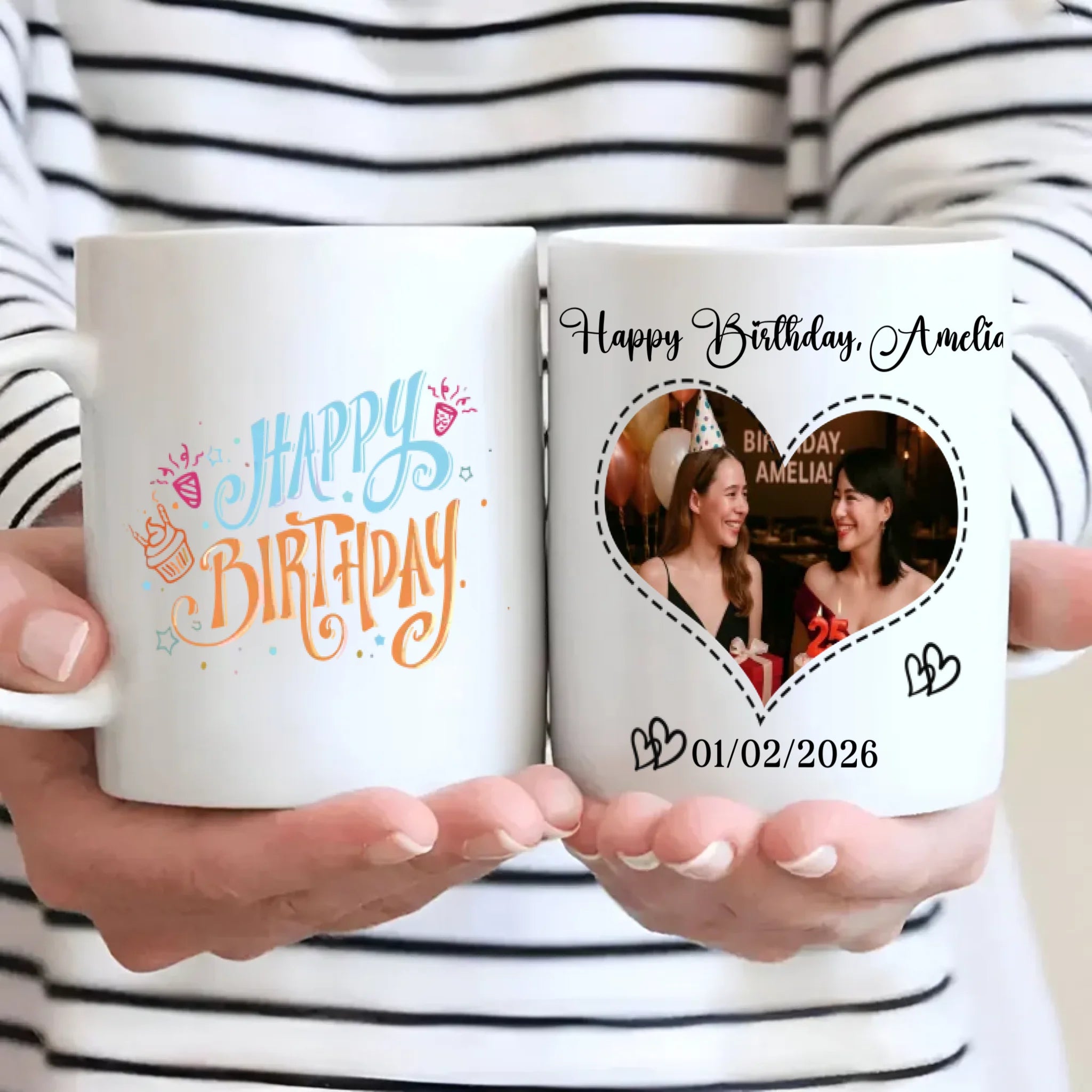 Coffee Mug Birthday Surprise – Custom Design Mug - 89Prints