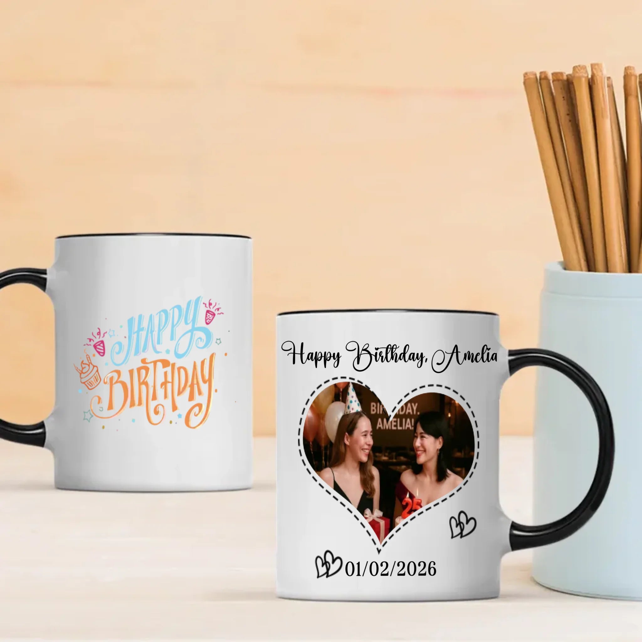 Coffee Mug Birthday Surprise – Custom Design Mug - 89Prints