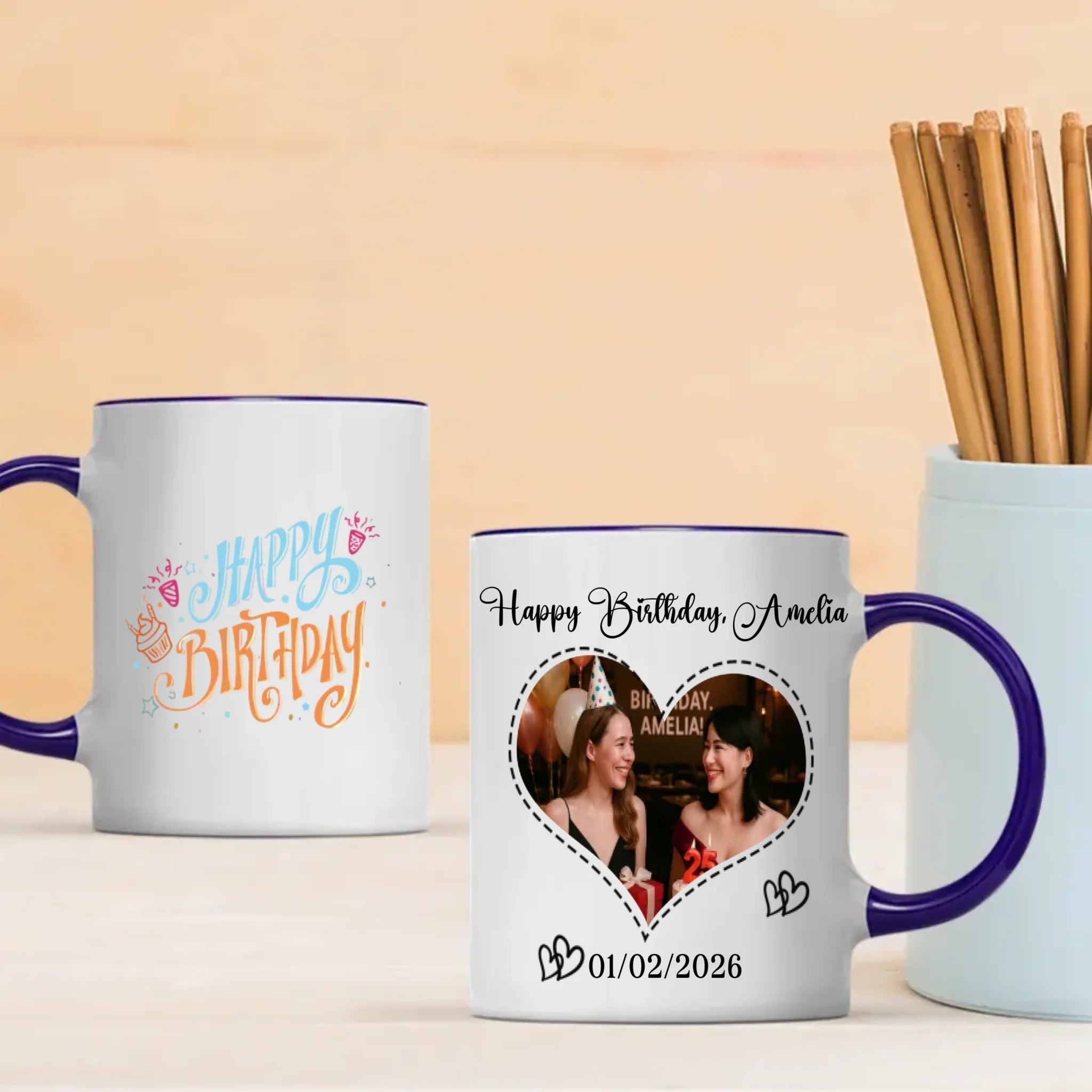Coffee Mug Birthday Surprise – Custom Design Mug - 89Prints