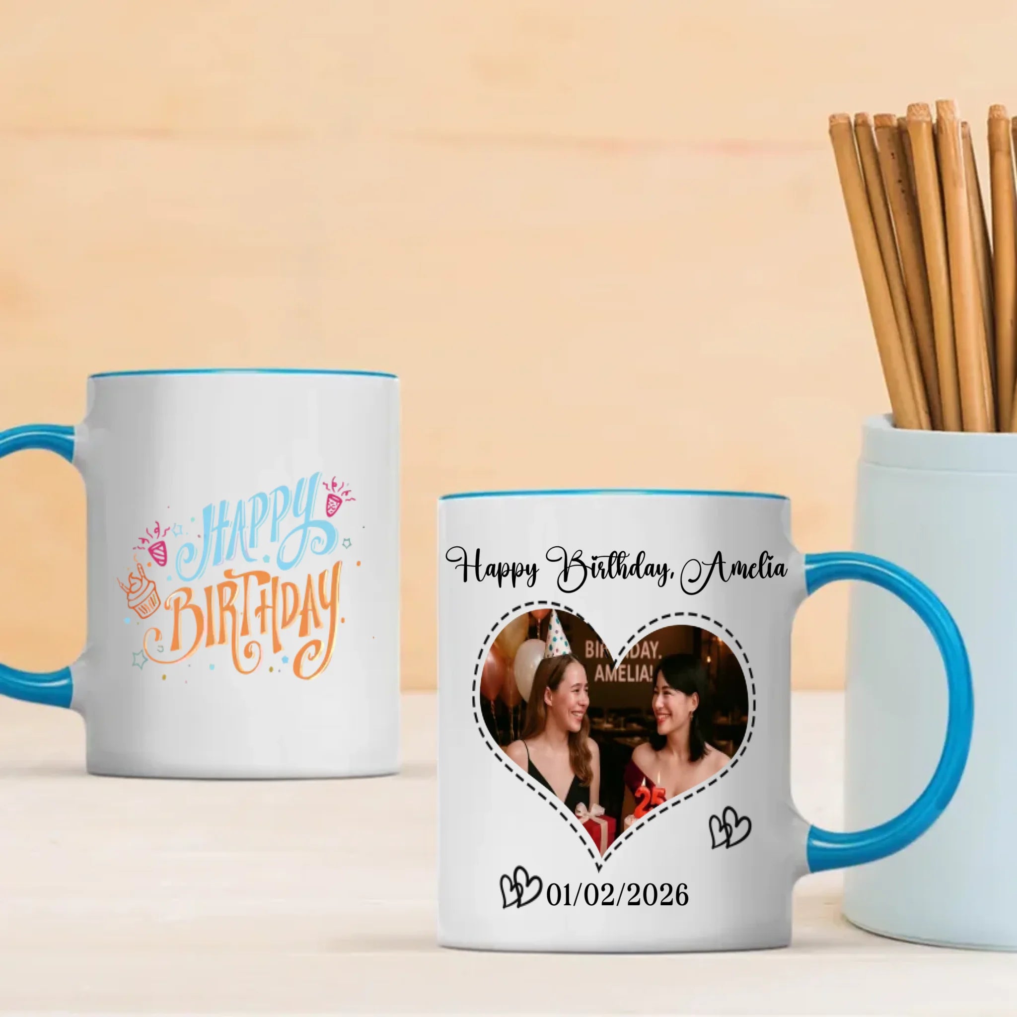 Coffee Mug Birthday Surprise – Custom Design Mug - 89Prints