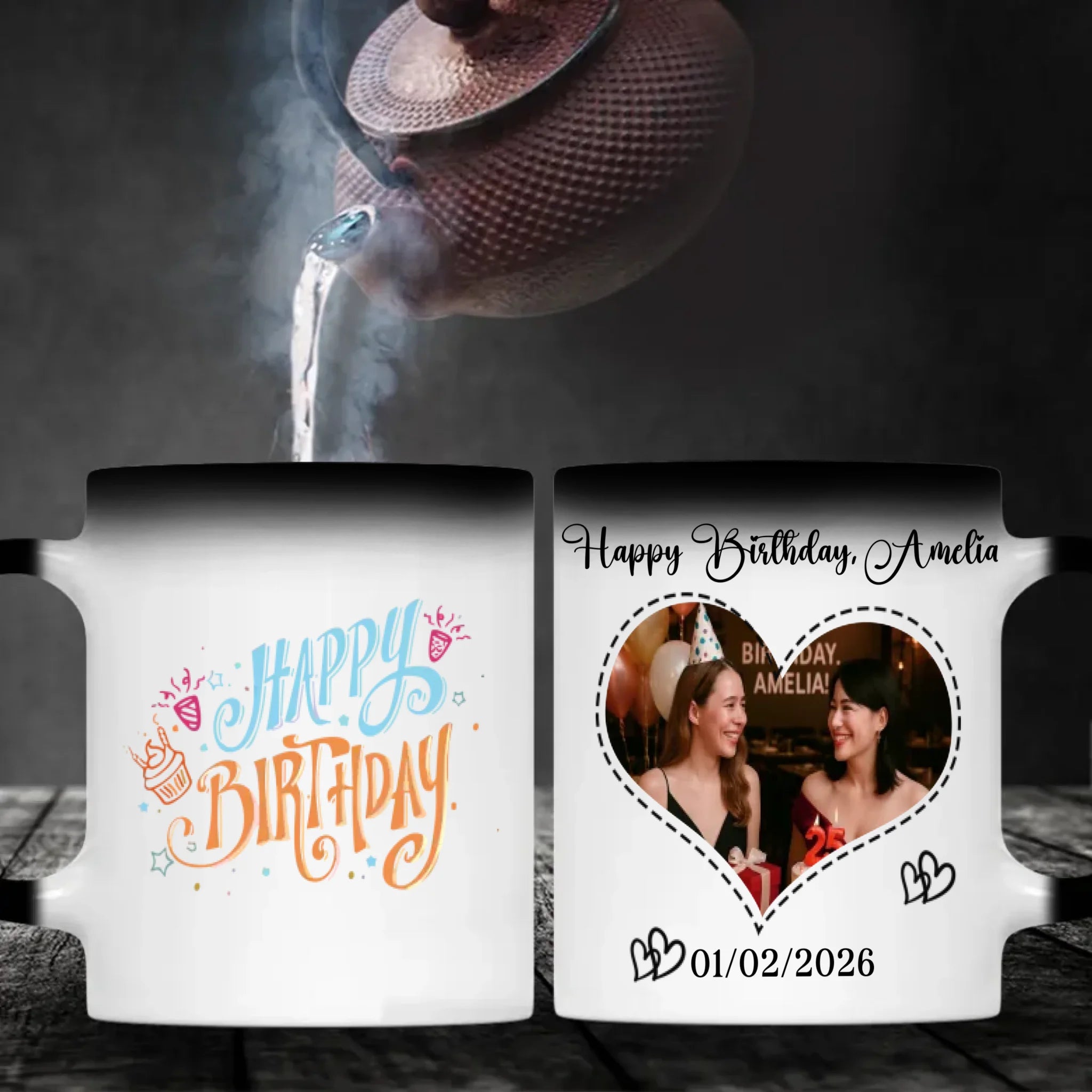 Coffee Mug Birthday Surprise – Custom Design Mug - 89Prints