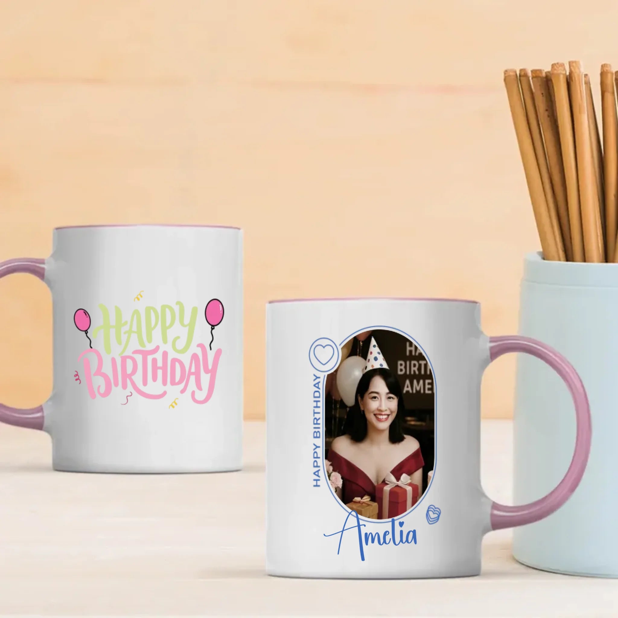 Custom Happy Birthday Mug – Celebrate With Every Sip - 89Prints