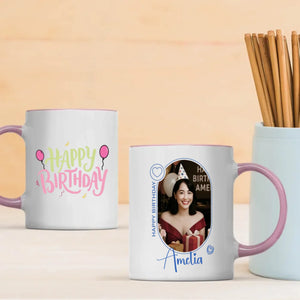 Custom Happy Birthday Mug – Celebrate With Every Sip - 89Prints