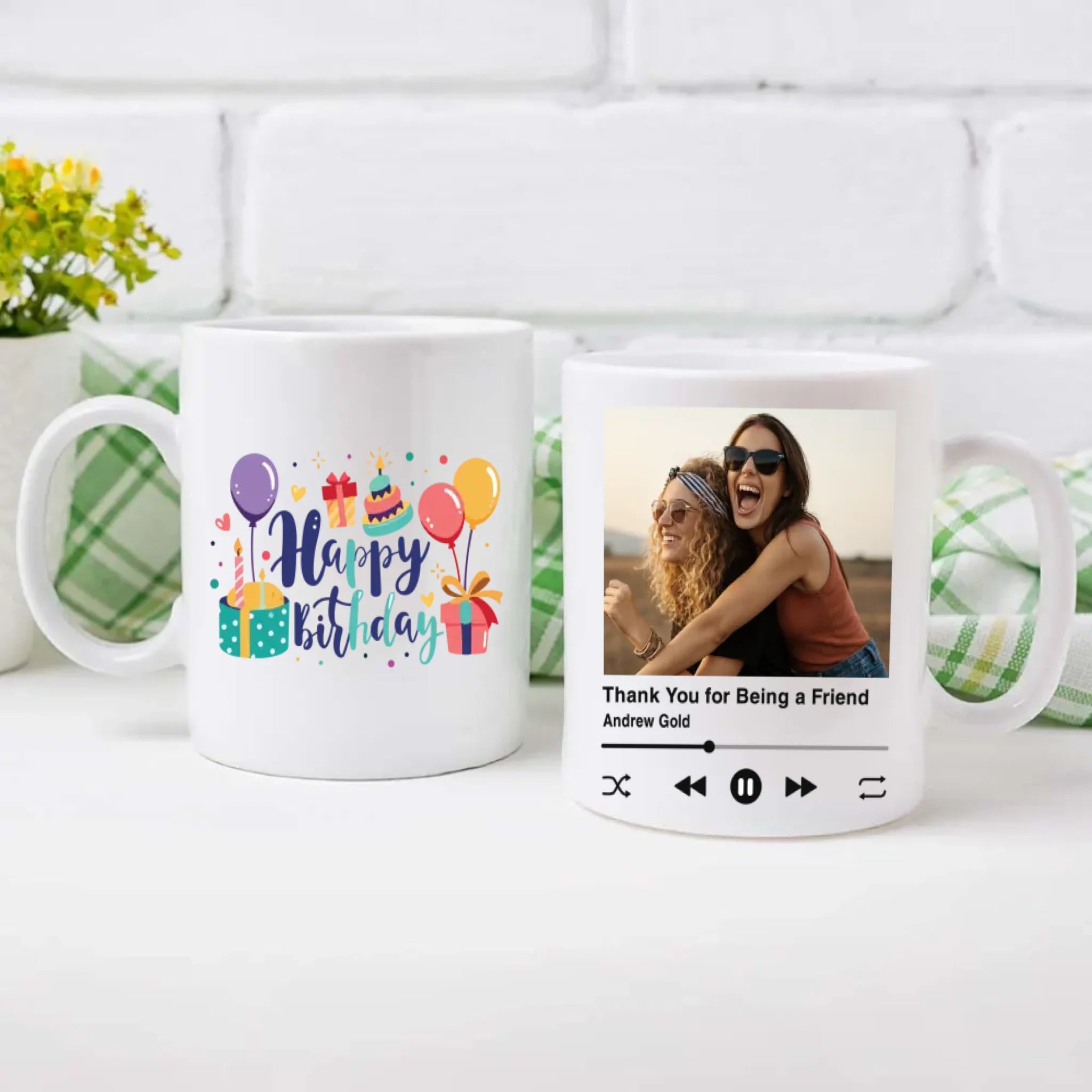 Personalized Coffee Mug Happy Birthday Design – 89Prints
