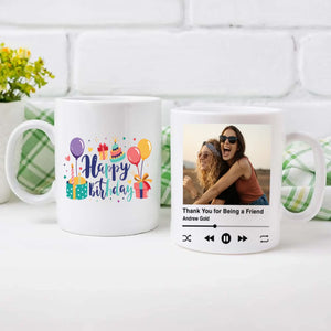 Personalized Coffee Mug Happy Birthday Design – 89Prints