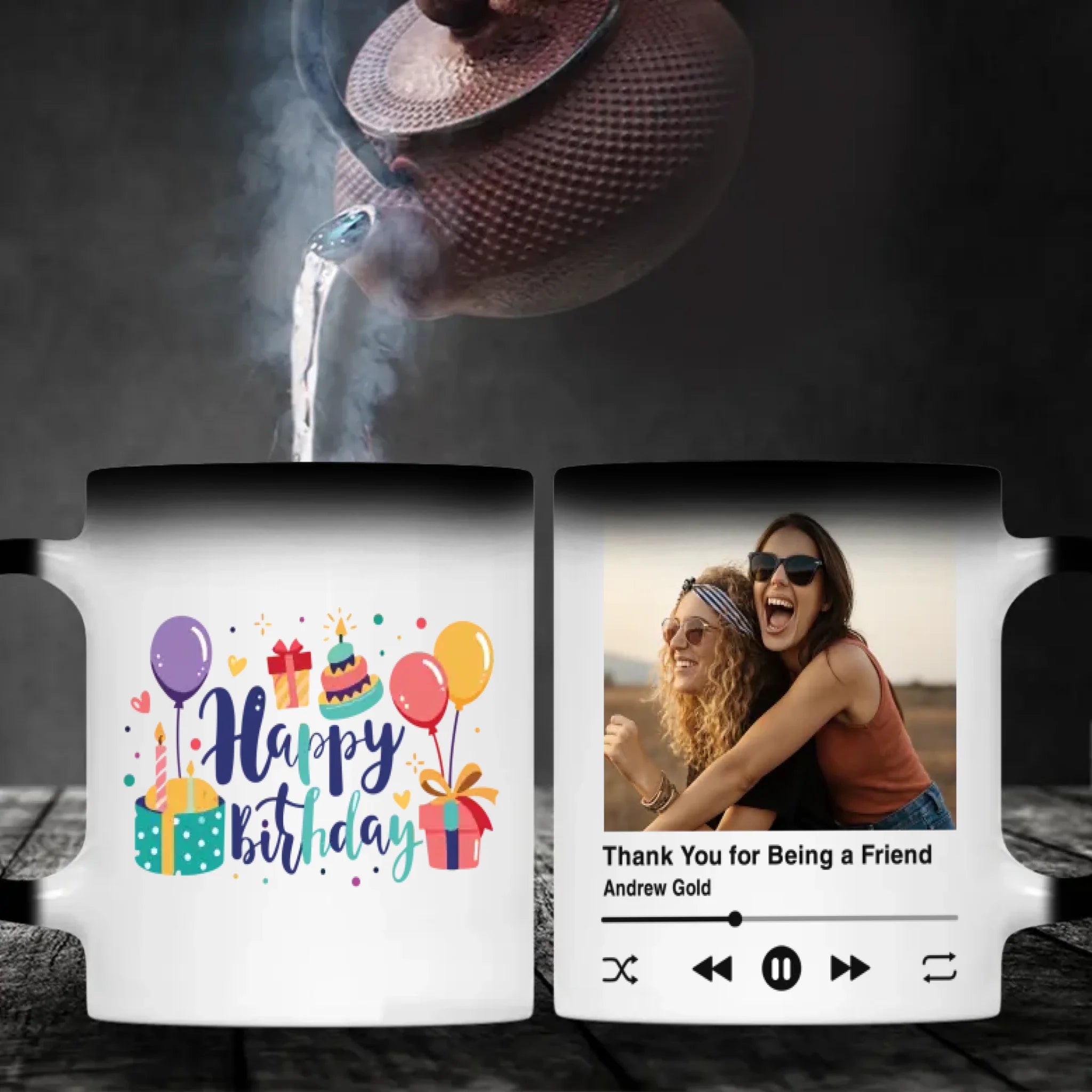Personalized Coffee Mug Happy Birthday Design – 89Prints