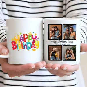 Adorable Bestie Birthday Coffee Mug Gift – Personalized Friendship Keepsake – 89Prints